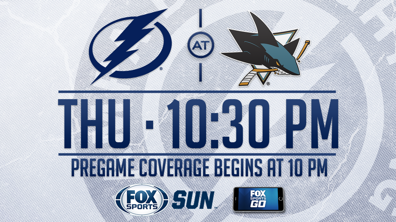 Tampa Bay Lightning at San Jose Sharks game preview